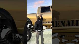 4 WAYS to get into a HUGE 20” LIFTED TRUCK…  #liftedtrucks #shorts