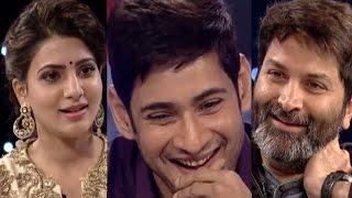 Mahesh Babu, Samantha, Trivikram Srinivas Full Interview - Memu Saitam Event - Memu Saitham 4 hud