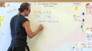 Module 2 Estimating Decimal Quotients  Topic G