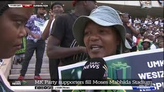 MK Party | Supporters fill Moses Mabhida Stadium