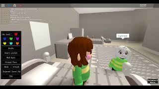 Roblox Undertale RP- Asriel and Chara Story (Part 1)
