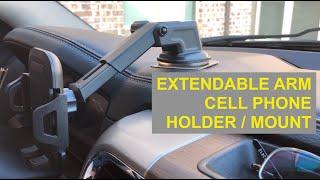 $7.99 Extendable Arm Cell Phone Holder Car Mount [Worth Every Penny!]