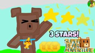 Getting 3 Stars on EVERY SAVE! | Super Bear Adventure
