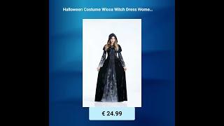 Faschings-Favoriten: Halloween Costume Wicca Witch Dr... für nur €24.99! Entdecke jetzt