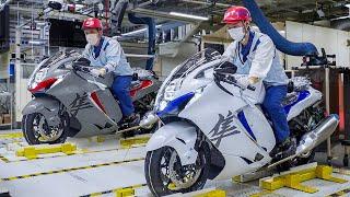 How Japanese Build Powerful Hayabusa Bikes From Scratch Inside Massive Factory