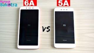 Redmi 6A vs Redmi 5A Speed Test and Camera Comparison