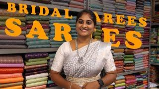 Bridal saree collection || wedding special || #saree #elmapillai