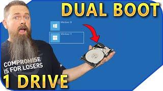 Dual Boot With Only One Drive!!