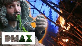 Ed Manages To Thrive In Norway Despite Setting His Shelter On Fire | Marooned With Ed Stafford