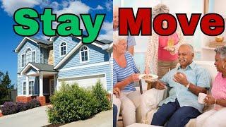 Seniors: stay at home or retirement community?