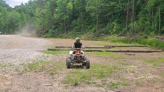 @squid_racer with the test hit on the Long Travel, 366 Yamaha Warrior