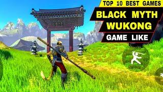 Top 10 BEST BLACK MYTH WUKONG MOBILE | Black Myth Wukong Android, Game like Black Myth Wukong Mobile