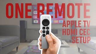 Control Volume & Power Using Your Apple TV 4K Remote: A Guide to Setting up HDMI CEC with Apple TV