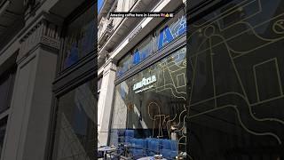 Lavazza Flagship Store London️ #goodcoffee #italiano #travel #amazing #holiday#london #coffee