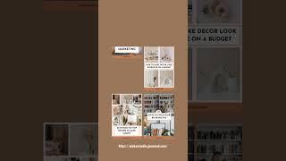 Pinterest Templates for Lifestyle Bloggers | Pinterest Pin Design for More Website Clicks.