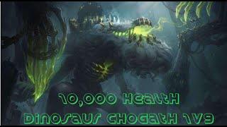 10,000 HP Tank Cho'gath 1v9 - League of Legends Highlights