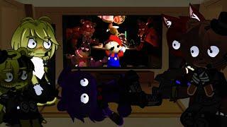 Fnaf 1 reacts to Smg4:Freddy's Spaghettiria ️swearing