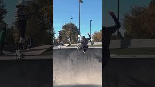Finally a clean fakie 3 #quadskating