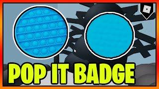 How to get the "POP IT" BADGE + SKIN/MORPH in TREVOR CREATURES KILLER 2 || Roblox