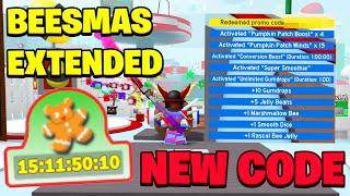 NEW OP CODE & BEESMAS EXTENDED AGAIN! (NEW UPDATE BEE SWARM SIMULATOR)