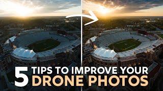 5 EASY Tips to Improve Your Drone Photography