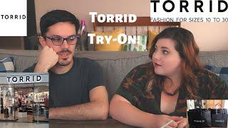 Torrid Haul and Try-On Inside the Dressing Room! (My Fiance Picks Out My Clothes)