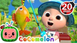 12345 Once I Caught A Fish Alive LOOP | Animals & Friends | Cocomelon Nursery Rhymes & Kids Songs