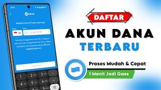 Cara Membuat Akun DANA Terbaru || Cara Daftar Akun DANA untuk Pemula