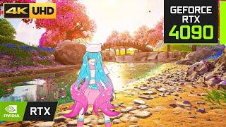 Fortnite Neko Hatsune Miku Gameplay | RTX 4090 + 4K MAX Graphics + Ray Tracing ON