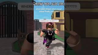 When your friend finally joins you: #roblox #mm2 #murdermystery2 #shorts