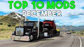 TOP 10 ATS MODS - DECEMBER 2020 | American Truck Simulator Mods