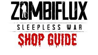 Zombiflux: Sleepless War Shop Guide