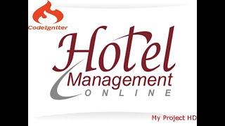 hotel management system project in php (codeigniter project tutorial with ajax)