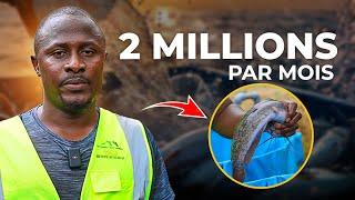 Il gagne 2 millions/mois grâce a la pisciculture à Douala