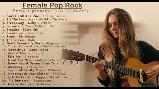 Female Pop Rock | Greatest Hits of 90's and 2000's | Music n'dBox