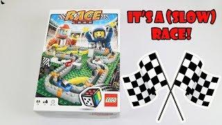 Lego Race 3000 Board Game Review & Full Playthrough | Board Game Night