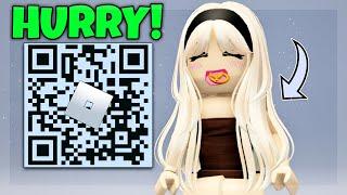 QR CODE & FREE HAIR ON ROBLOX!