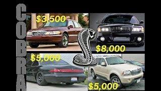 4 Cars That Feature Fords 4V COBRA ENGINE For UNDER $10K!!