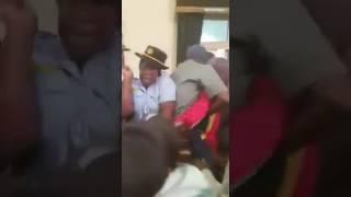 Chaos in Zimbabwe parliament