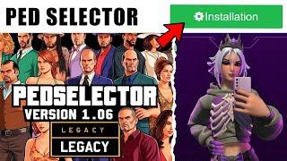 How to Install Ped Selector (2025) GTA 5 MODS *NEW* Legacy Edition | Complete Guide 