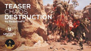 Chaos Destruction by RedefineFX | Real-Time VFX Course in Unreal Engine 5.3 | Teaser Trailer