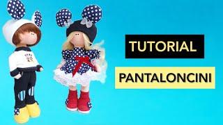 Come realizzare i pantaloncini di maglina per la bambola di tessuto, Tutorial Hobby Cucito creativo