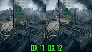 Battlefield 1: DX 11 vs DX 12