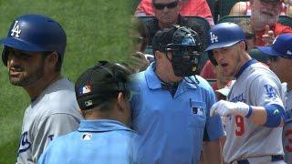 LAD@STL: Gonzalez and Grandal get ejected in the 9th