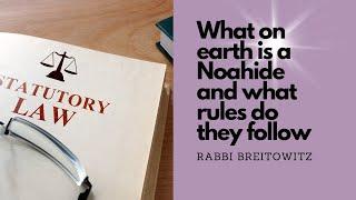 What on earth are Noahides?