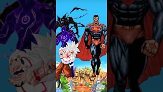Garou, Saitama & Goku vs Cosmic Armor Superman (CAS) ️
