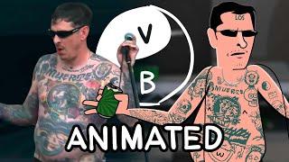 Viagra Boys but they're animated