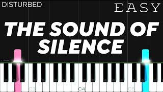 Disturbed / Simon & Garfunkel  - The Sound of Silence | EASY Piano Tutorial