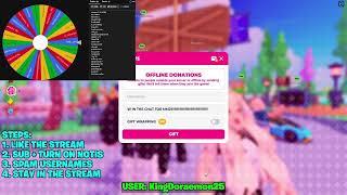 PLS DONATE LIVE STREAM | GIVING ROBUX TO VIEWERS