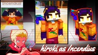 [NTR]Kokujin no tenkousei react to hiroki as Incendius  || Minecraft || gacha club ||  